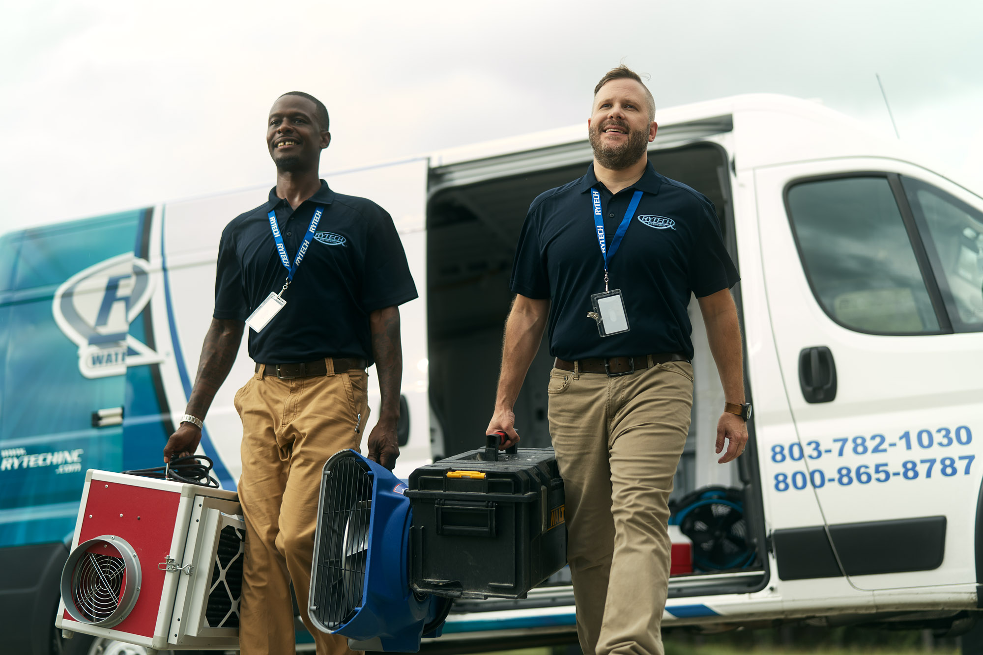 Rytech Restoration of Greater Pensacola is here to help you mitigate water damage in Pensacola FL and surrounding areas