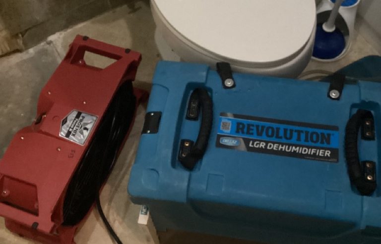 Water Damage in a Greater Pensacola home 